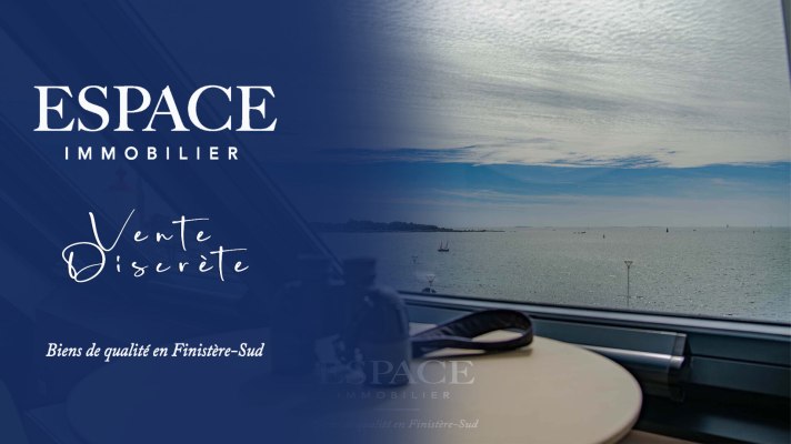 L'élégance d'une maison de caractère, en 1re ligne face à la mer, au coeur du Triangle d'or concarnois.
